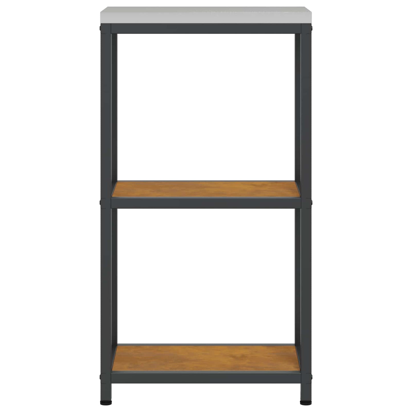vidaXL Αποθηκευτικός Χώρος Κουζίνας Σκ rusty 60 x 50 x 92 εκ Ατσάλι