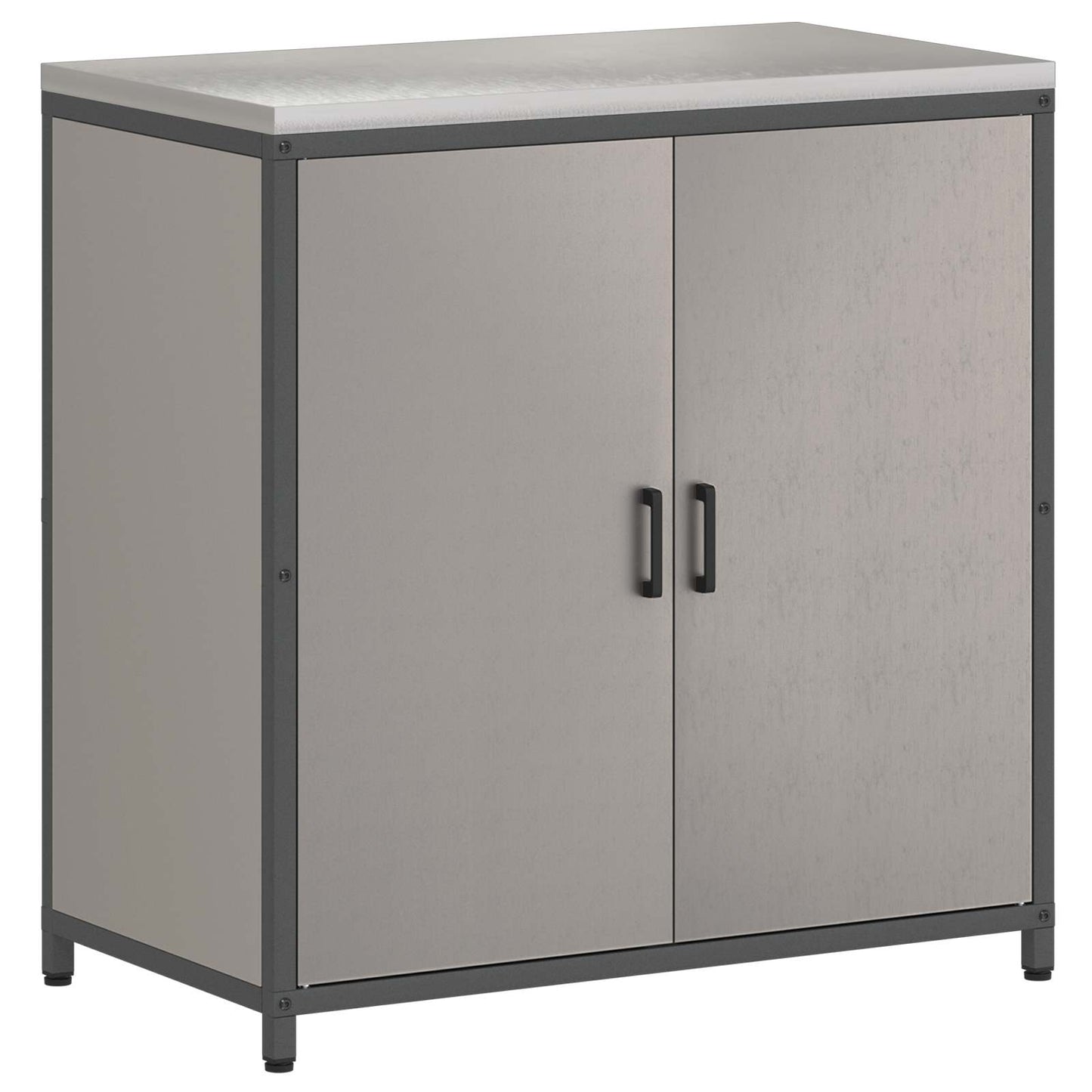 vidaXL Αποθηκευτικός Χώρος Κουζίνας Σκ rusty 60 x 50 x 92 εκ Ατσάλι