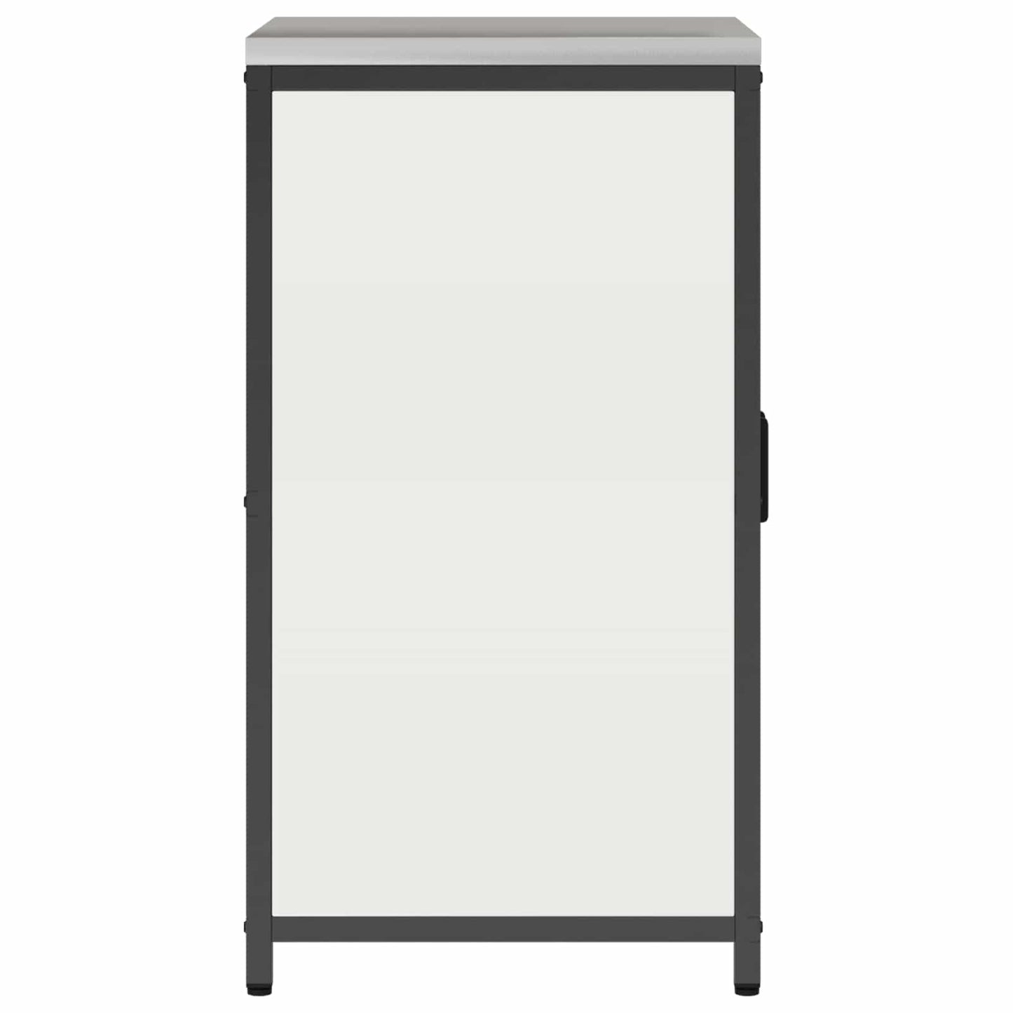 vidaXL Αποθηκευτικός Χώρος Κουζίνας Λευκό 60 x 50 x 92 εκ Ατσάλι