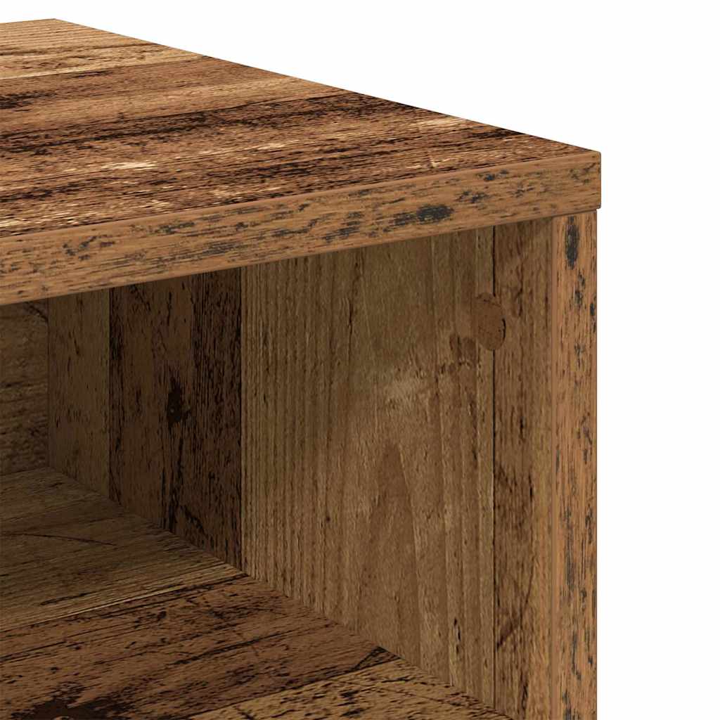 vidaXL Κομοδίνο Παλαιό ξύλο 40 x 40 x 30 cm Επεξεργασμένο ξύλο