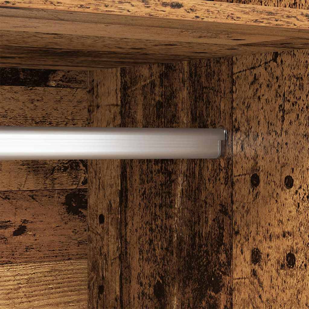 vidaXL Ντουλάπι με αποθήκευση Παλαιό ξύλο Επεξεργασμένο ξύλο