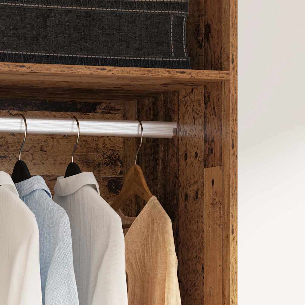 vidaXL Ντουλάπι με αποθήκευση Παλαιό ξύλο Επεξεργασμένο ξύλο