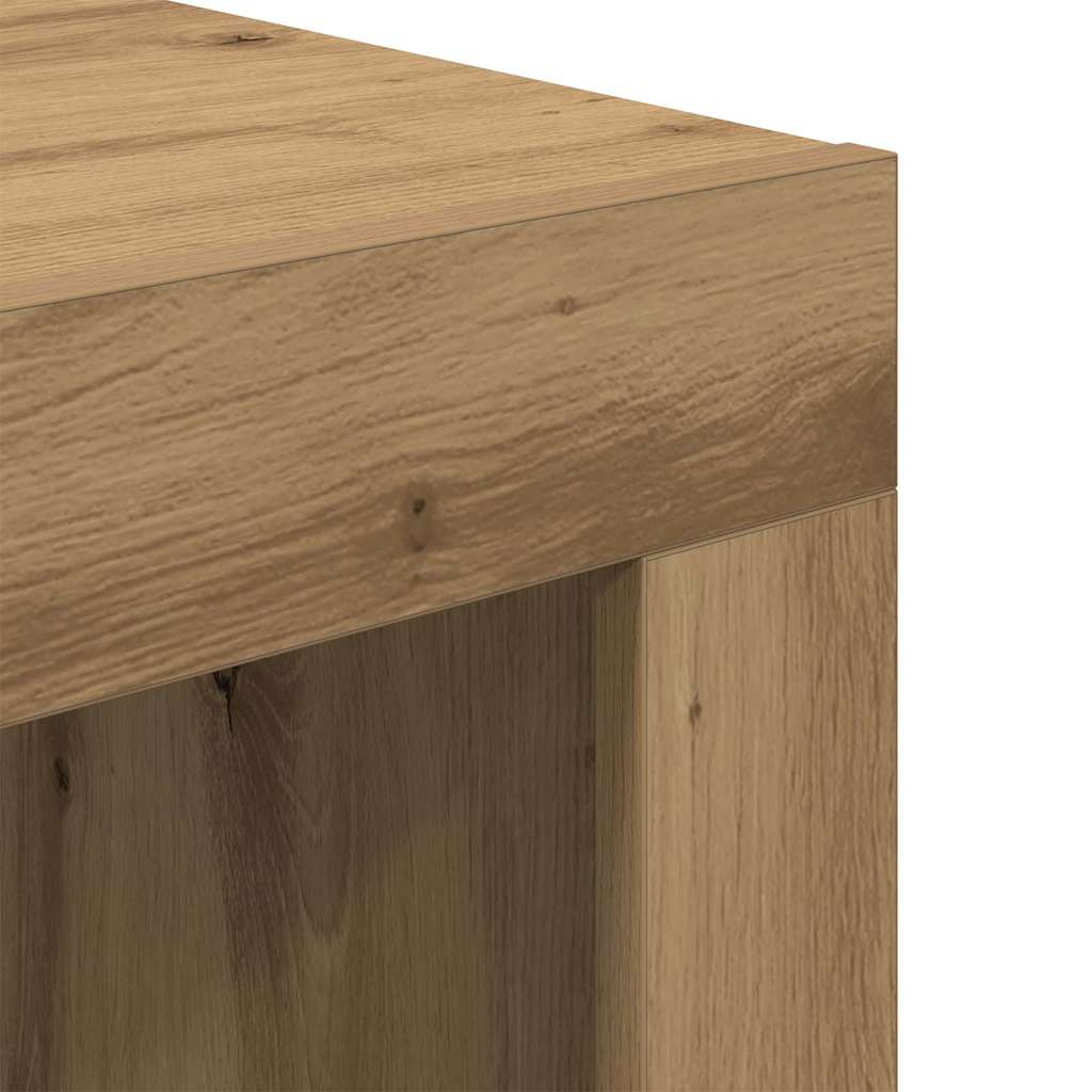 vidaXL Τραπεζάκι σαλονιού Artisan Oak 50 x 50 x 35 cm