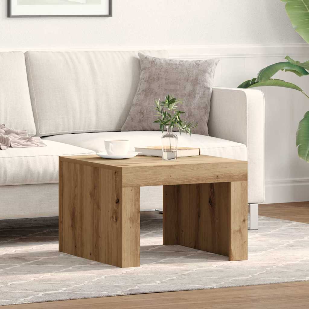 vidaXL Τραπεζάκι σαλονιού Artisan Oak 50 x 50 x 35 cm
