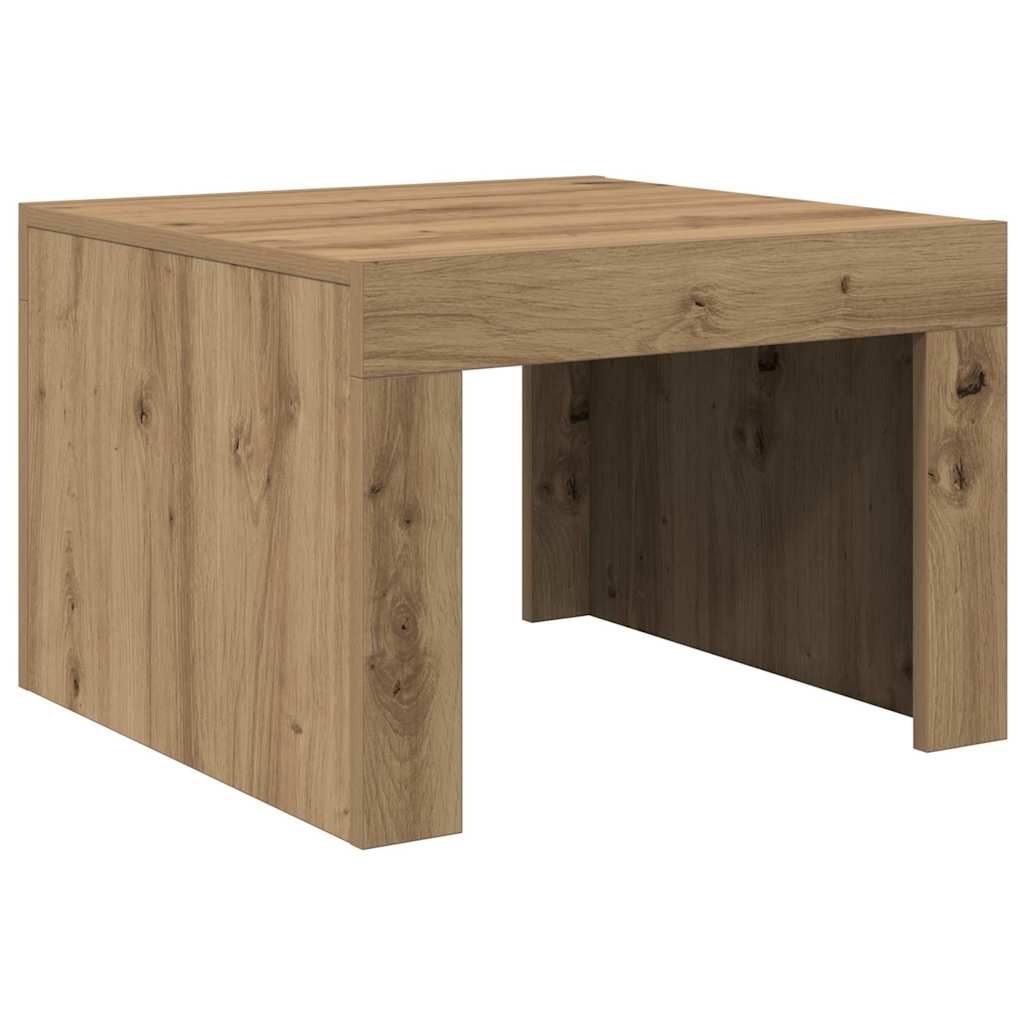 vidaXL Τραπεζάκι σαλονιού Artisan Oak 50 x 50 x 35 cm