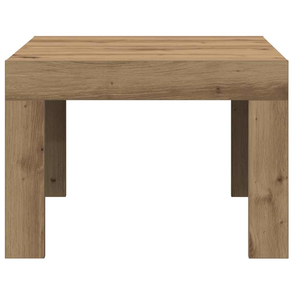 vidaXL Τραπεζάκι σαλονιού Artisan Oak 50 x 50 x 35 cm