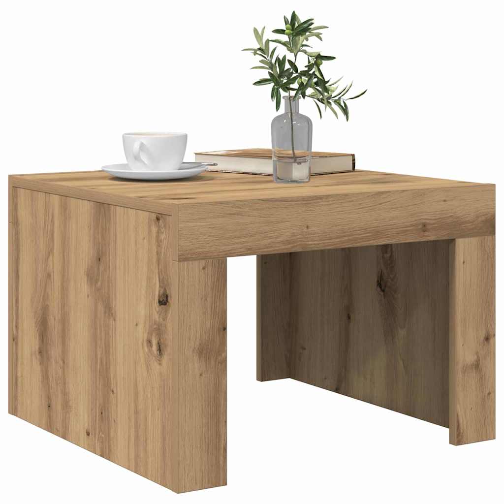 vidaXL Τραπεζάκι σαλονιού Artisan Oak 50 x 50 x 35 cm