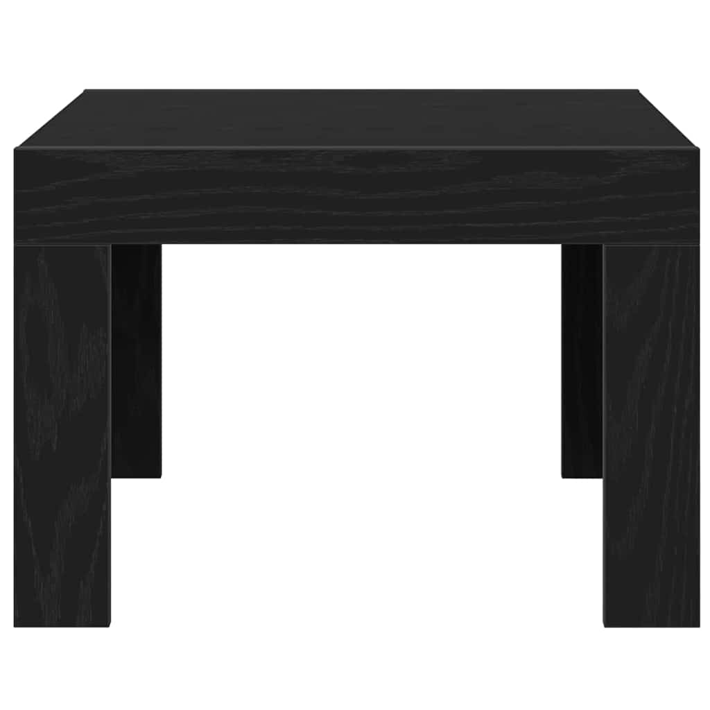 vidaXL Τραπεζάκι σαλονιού Μαύρη Οξυά 50 x 50 x 35 cm