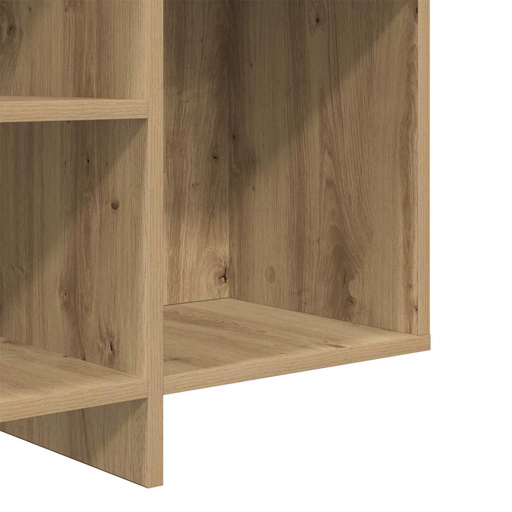 vidaXL Πλαϊνό γραφείο Artisan Oak 120 x 30 x 75 εκ Επεξεργασμένο ξύλο