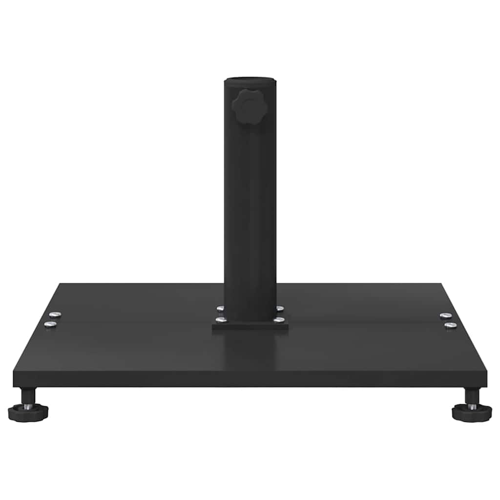 vidaXL Εξωτερική βάση ομπρέλας Μαύρο 45 x 45 x 31 εκ. Ατσάλι