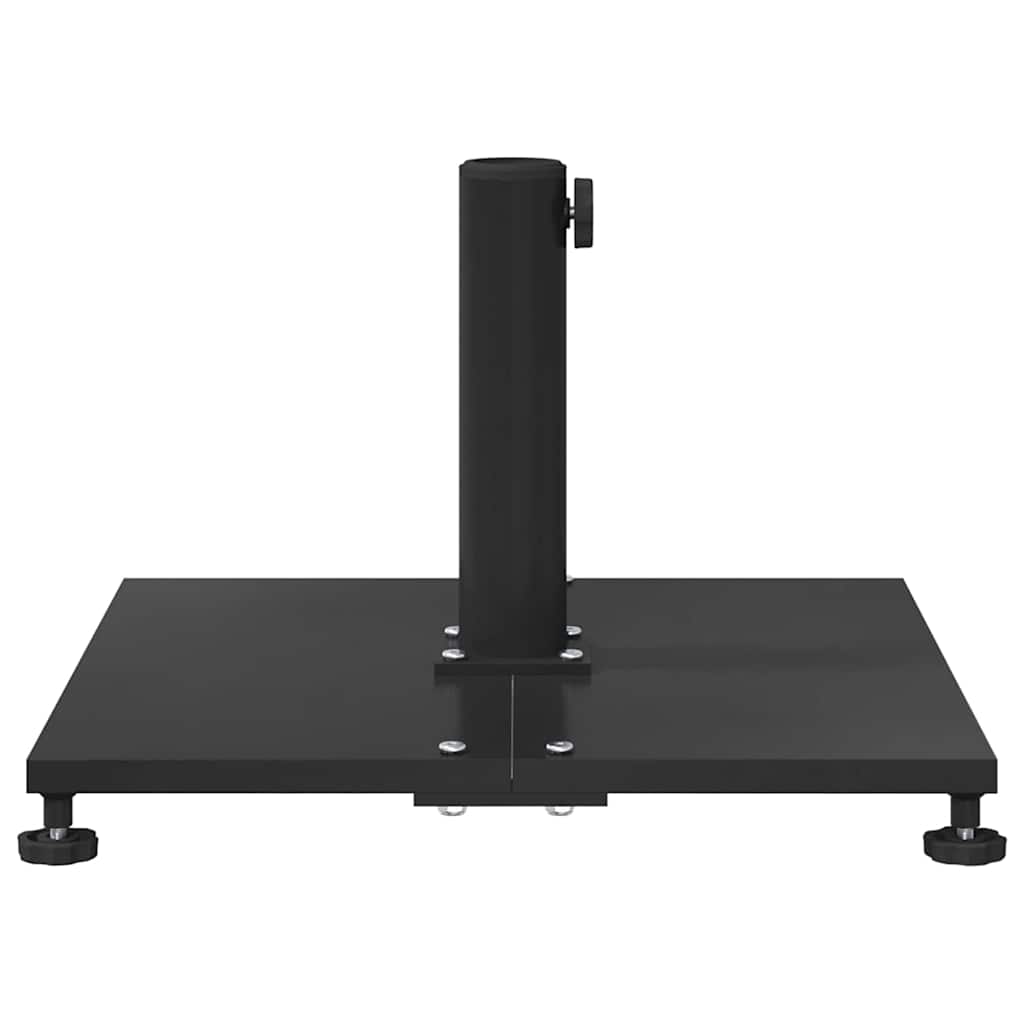 vidaXL Εξωτερική βάση ομπρέλας Μαύρο 45 x 45 x 31 εκ. Ατσάλι