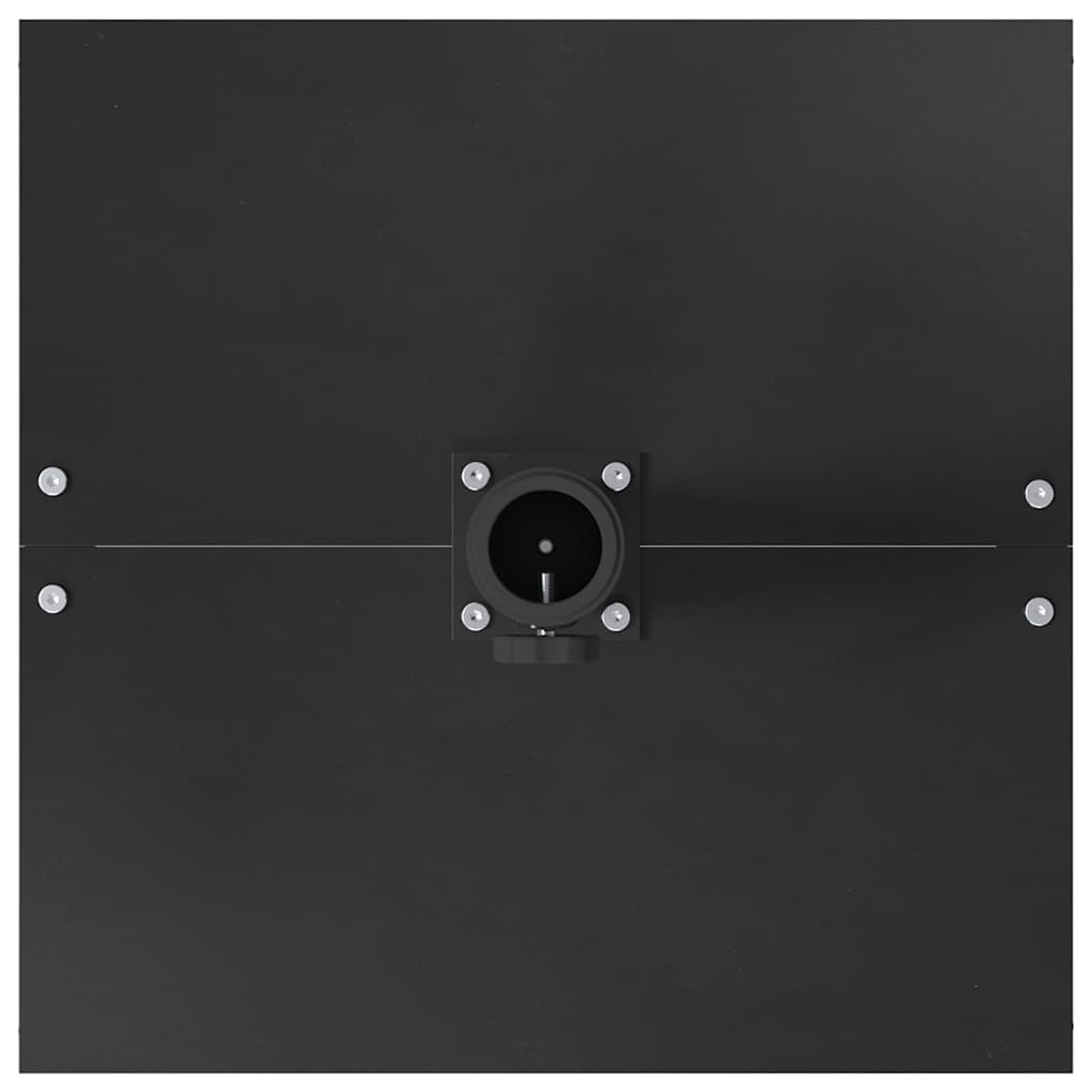 vidaXL Εξωτερική βάση ομπρέλας Μαύρο 45 x 45 x 31 εκ. Ατσάλι