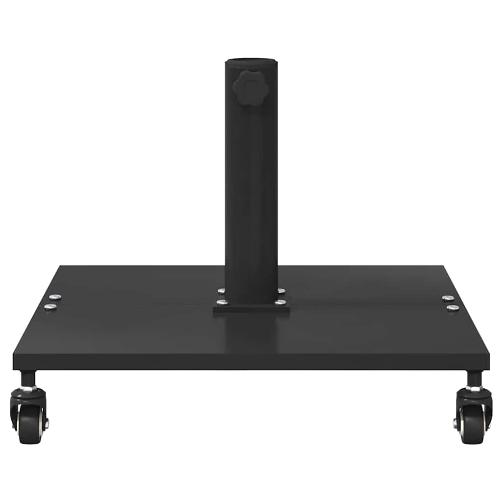 vidaXL Εξωτερική βάση ομπρέλας Μαύρο 45 x 45 x 31 εκ. Ατσάλι