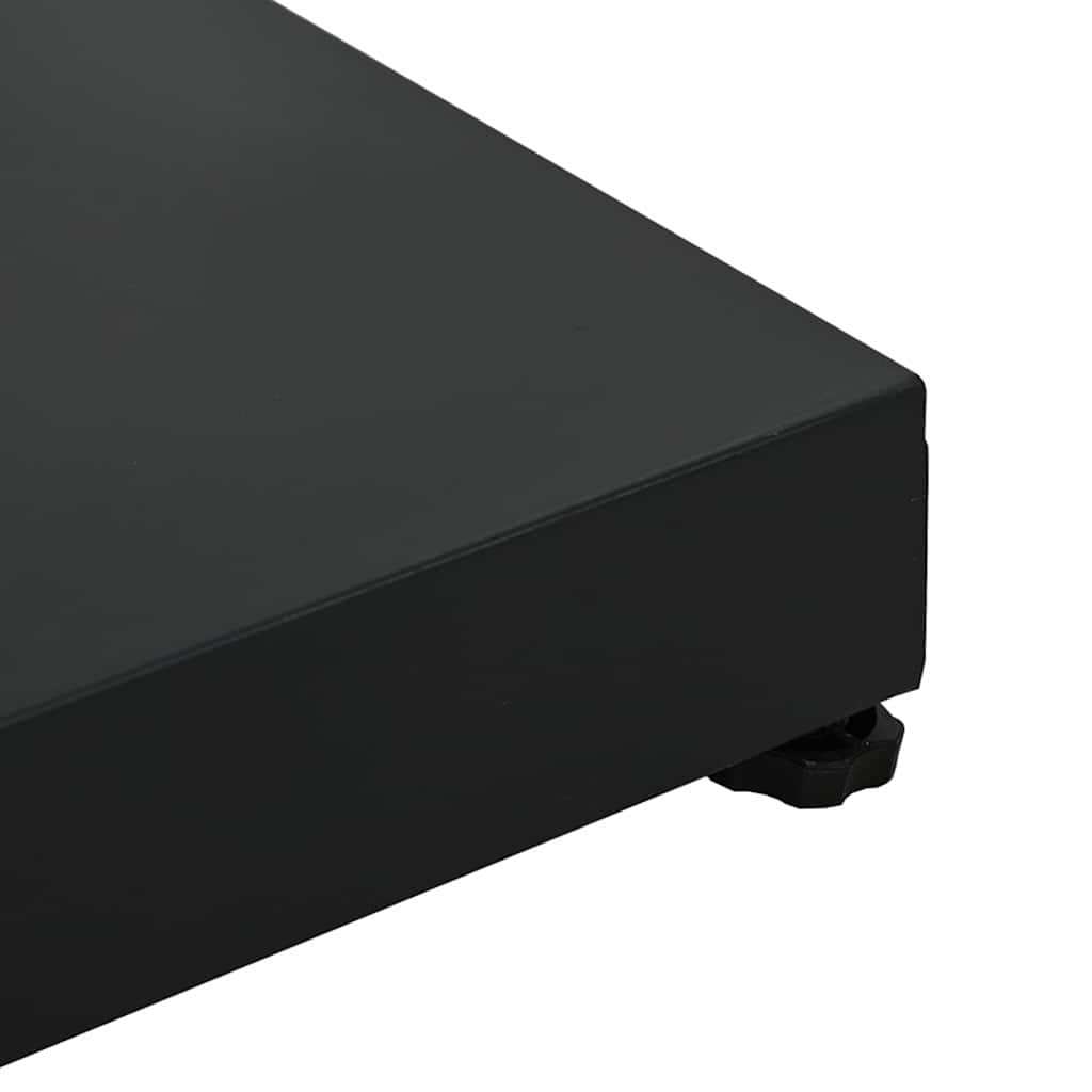 vidaXL Εξωτερική βάση ομπρέλας Ρυθμιζόμενος Μαύρο 45 x 45 x 31.5 εκ.