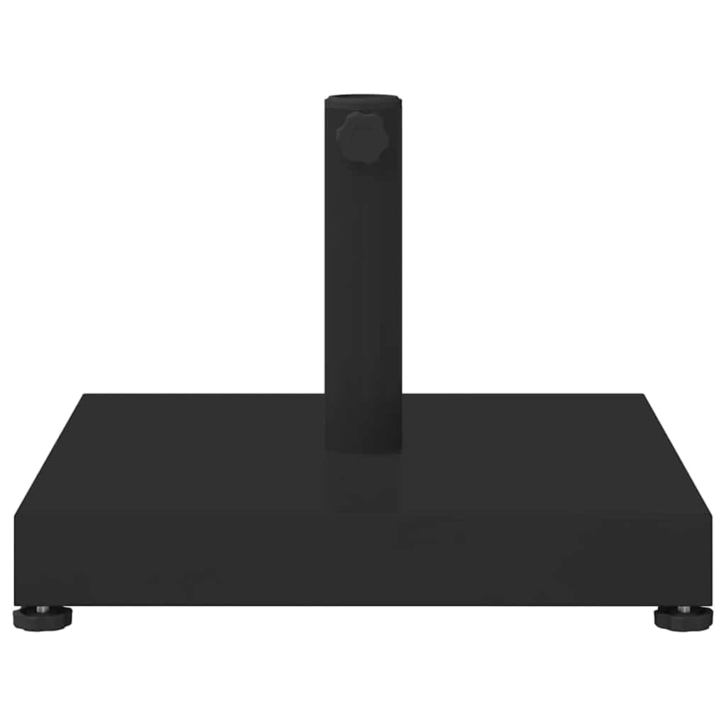 vidaXL Εξωτερική βάση ομπρέλας Ρυθμιζόμενος Μαύρο 45 x 45 x 31.5 εκ.