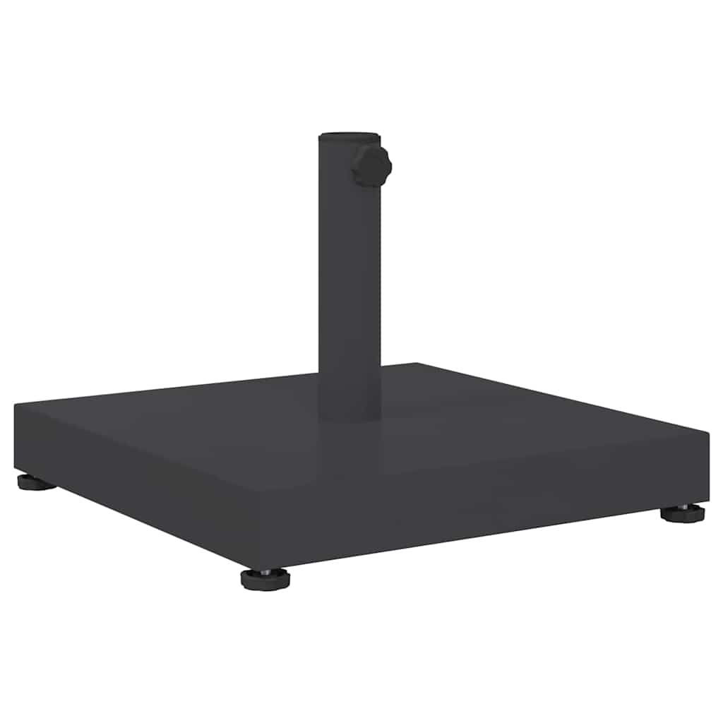 vidaXL Εξωτερική βάση ομπρέλας Σκούρο γκρι 45 x 45 x 31.5 εκ.