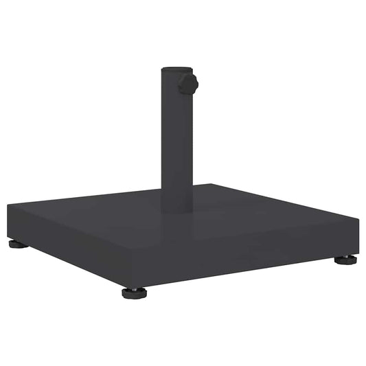 vidaXL Εξωτερική βάση ομπρέλας Σκούρο γκρι 45 x 45 x 31.5 εκ.