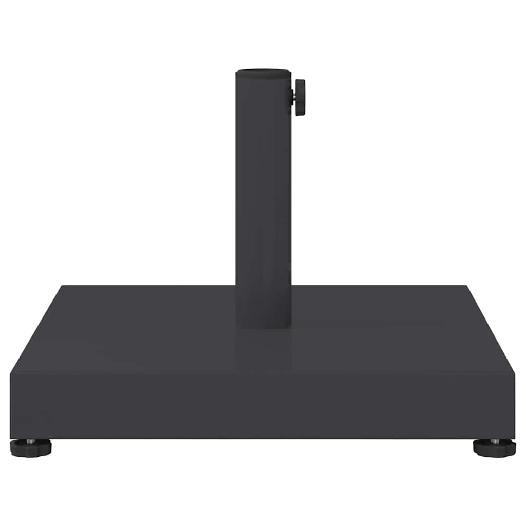 vidaXL Εξωτερική βάση ομπρέλας Σκούρο γκρι 45 x 45 x 31.5 εκ.