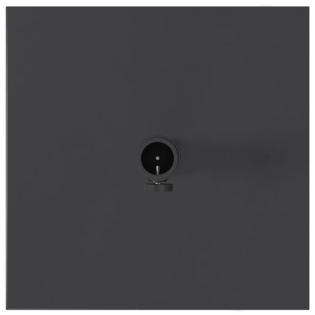 vidaXL Εξωτερική βάση ομπρέλας Σκούρο γκρι 45 x 45 x 31.5 εκ.