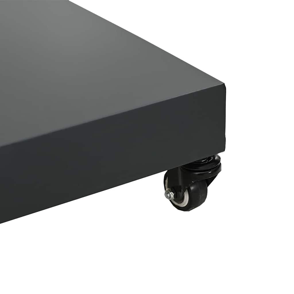 vidaXL Εξωτερική βάση ομπρέλας Σκούρο γκρι 45 x 45 x 31.5 εκ.