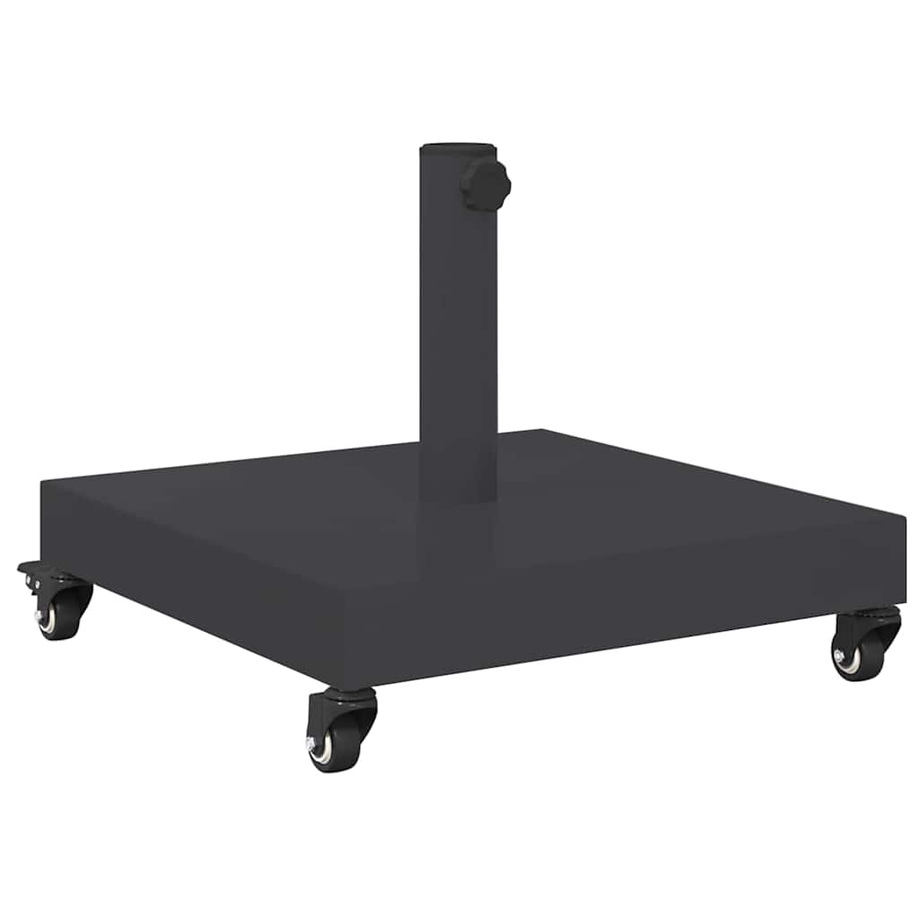 vidaXL Εξωτερική βάση ομπρέλας Σκούρο γκρι 45 x 45 x 31.5 εκ.
