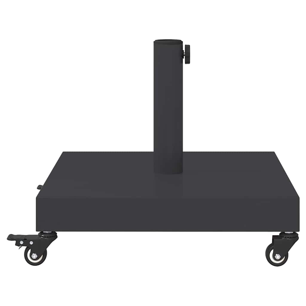 vidaXL Εξωτερική βάση ομπρέλας Σκούρο γκρι 45 x 45 x 31.5 εκ.