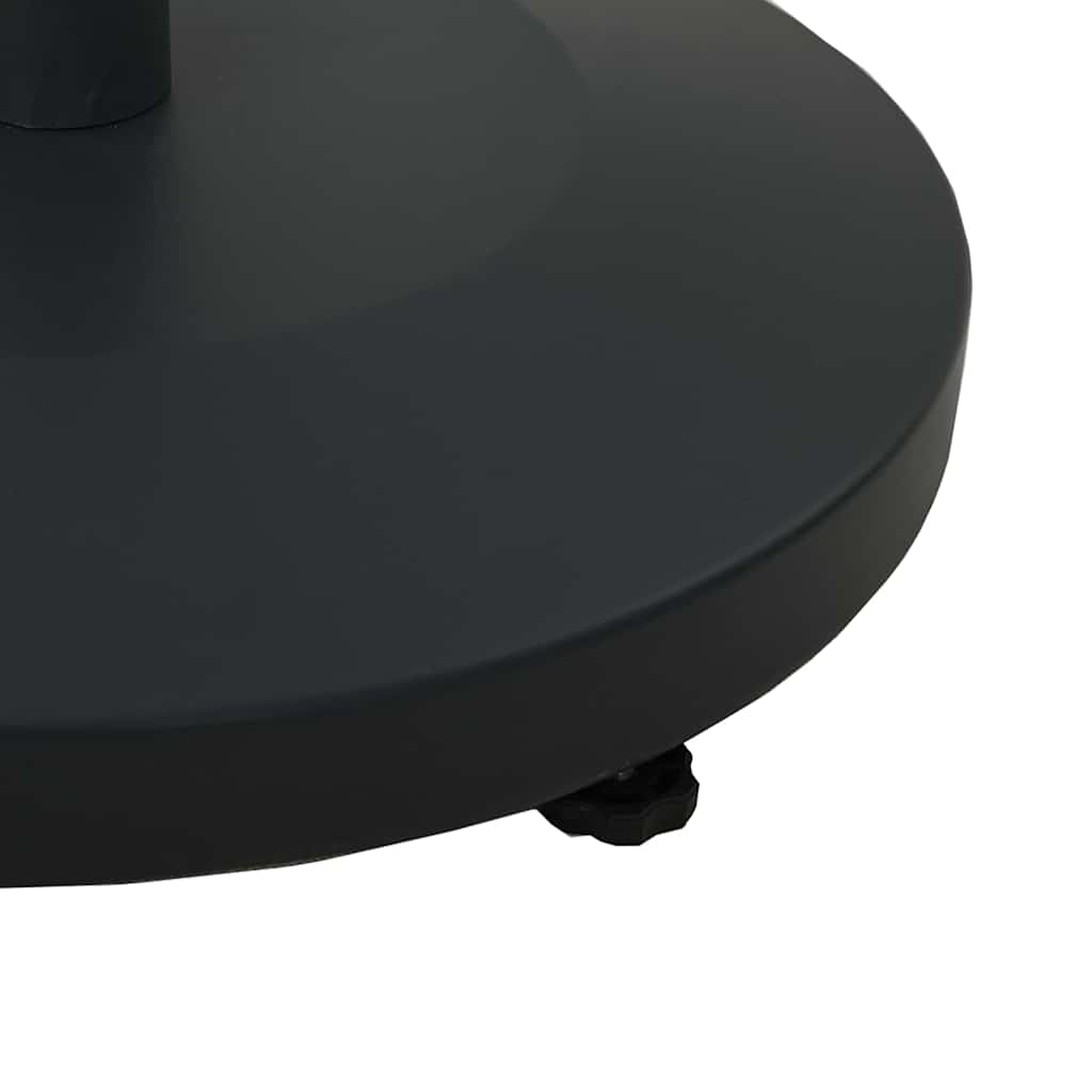 vidaXL Εξωτερική βάση ομπρέλας Ρυθμιζόμενος Μαύρο 48 x 48 x 32 εκ.