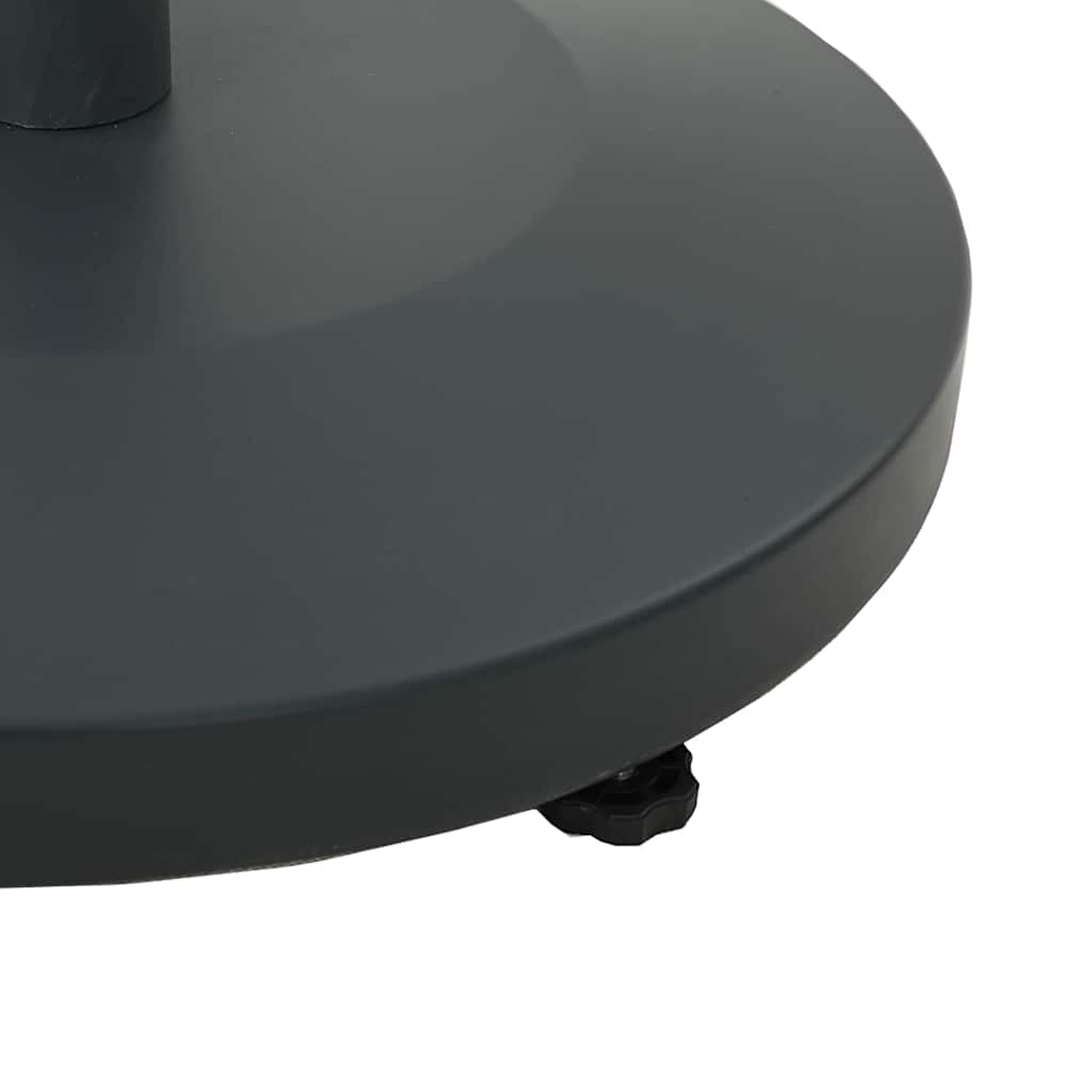 vidaXL Εξωτερική βάση ομπρέλας Σκούρο γκρι 48 x 48 x 32 εκ.
