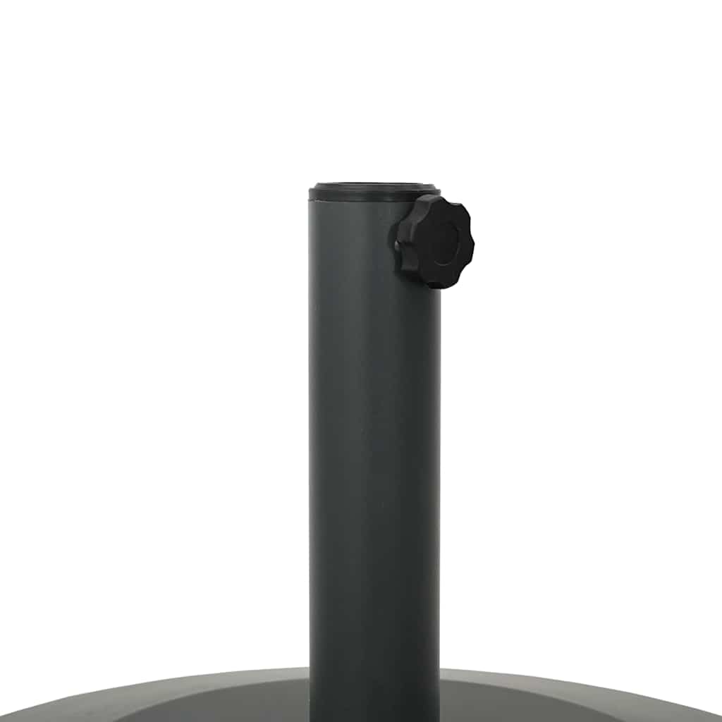 vidaXL Εξωτερική βάση ομπρέλας Σκούρο γκρι 48 x 48 x 32 εκ.