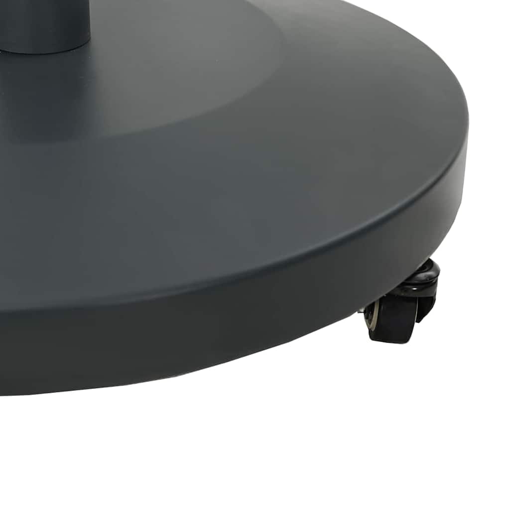 vidaXL Εξωτερική βάση ομπρέλας Σκούρο γκρι 48 x 48 x 32 εκ.