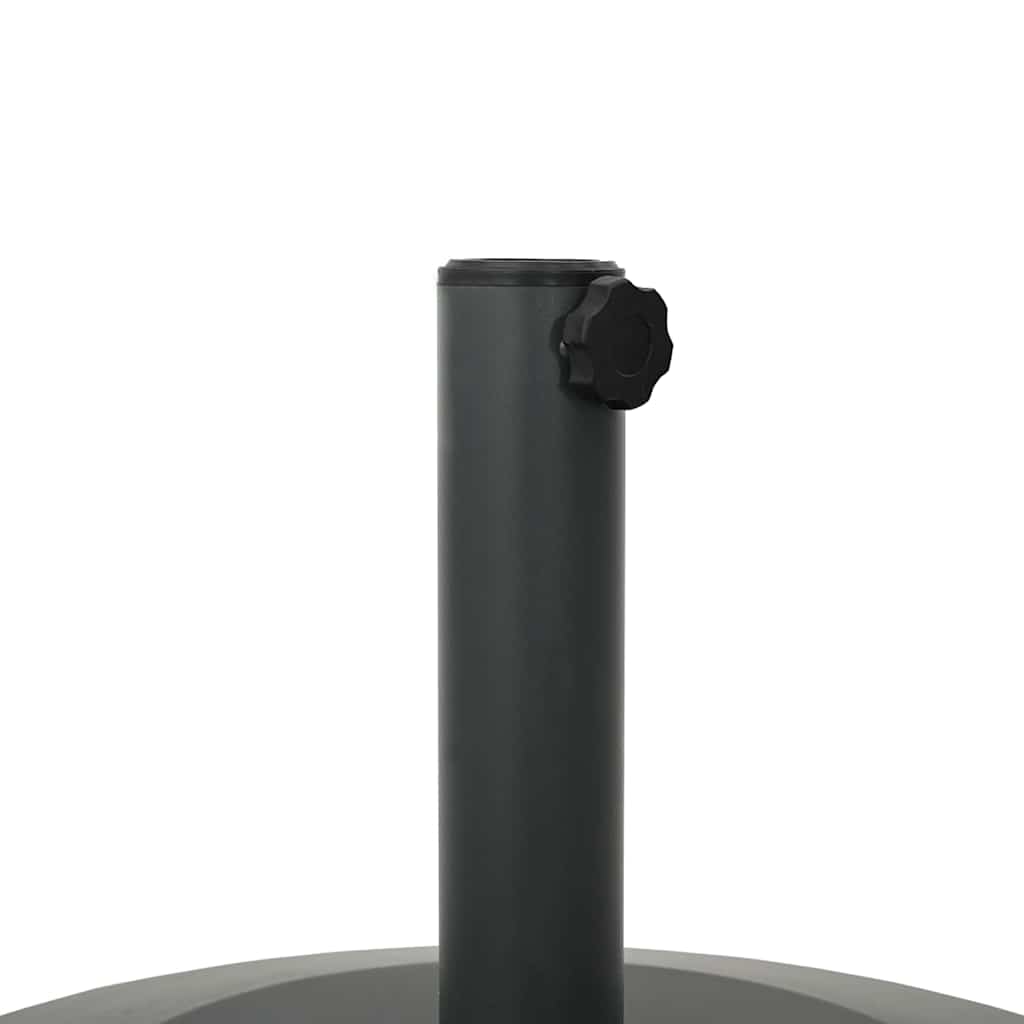 vidaXL Εξωτερική βάση ομπρέλας Σκούρο γκρι 48 x 48 x 32 εκ.