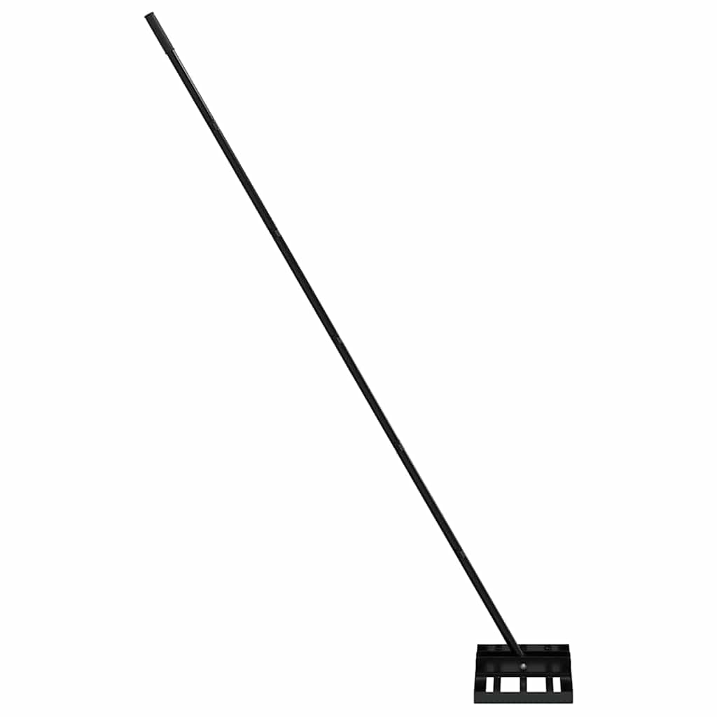 vidaXL Κουρέας Κήπου Μαύρο Χάλυβας με επίστρωση πούδρας