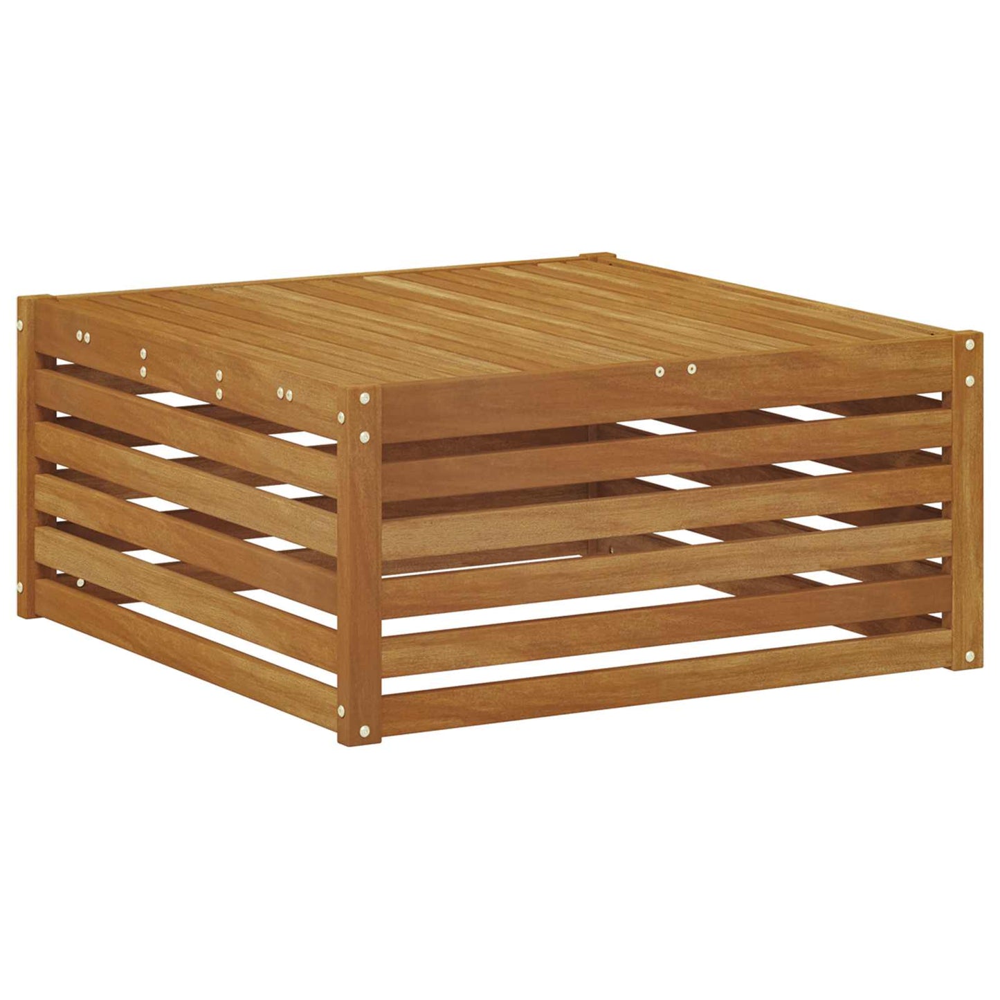 vidaXL Σειρά Καναπέ Εξωτερικού με μαξιλάρι 7 pcs Φυσικό και Ανθρακί