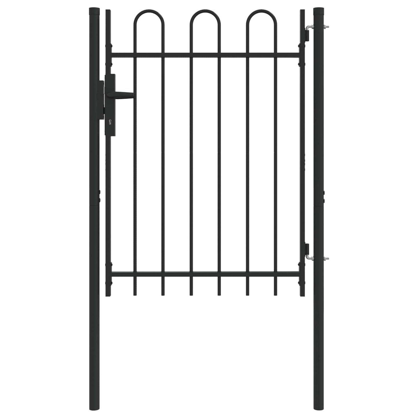 vidaXL Πύλη Φράχτη BOXTEL 103 x 175 cm Χάλυβας με επίστρωση πούδρας