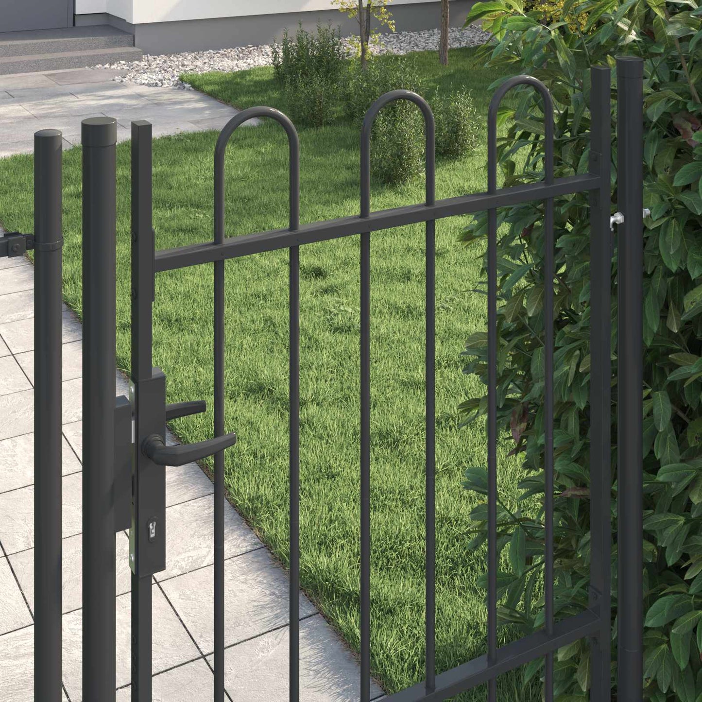 vidaXL Πύλη Φράχτη BOXTEL 103 x 200 cm Χάλυβας με επίστρωση πούδρας