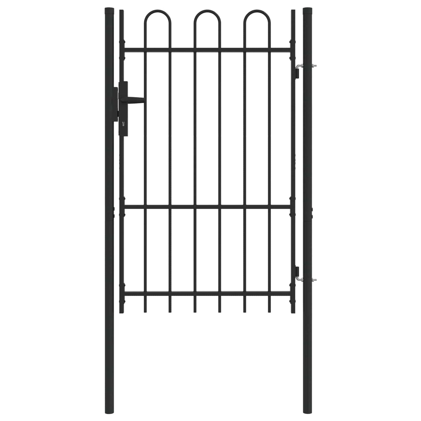 vidaXL Πύλη Φράχτη BOXTEL 103 x 200 cm Χάλυβας με επίστρωση πούδρας
