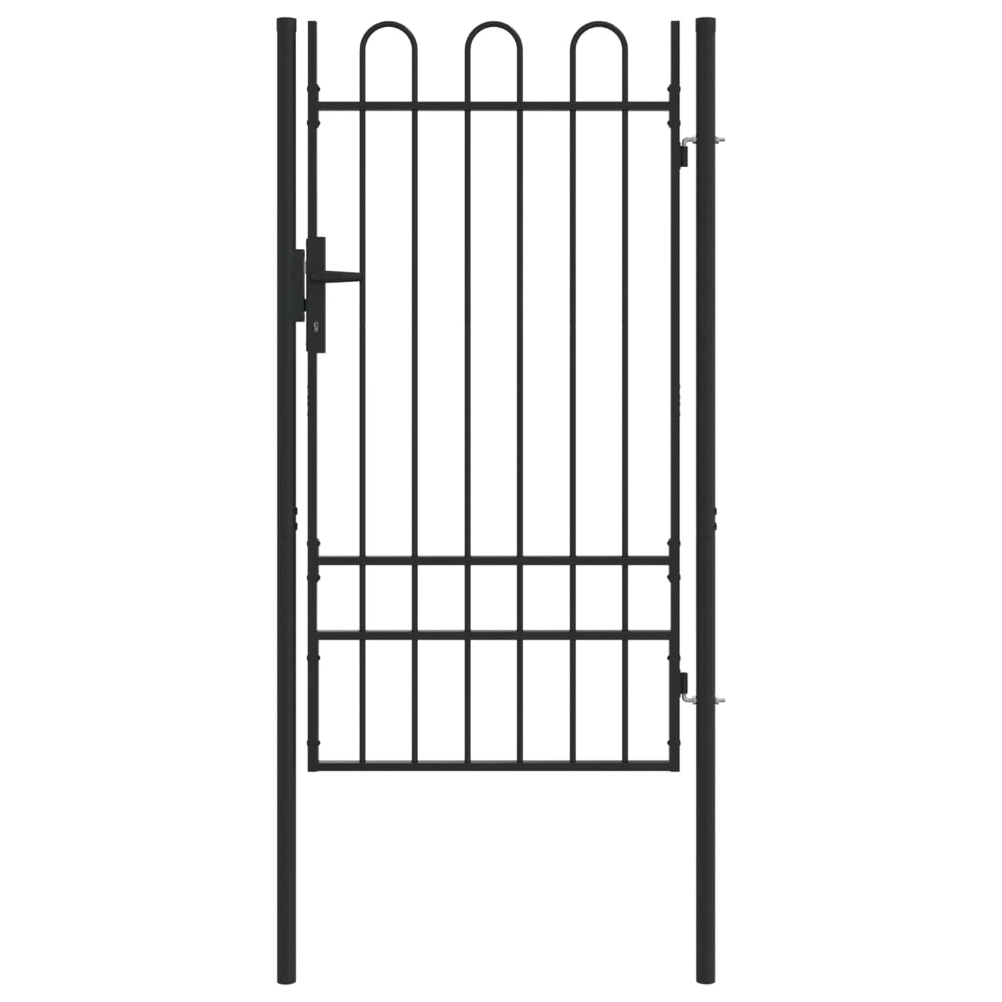 vidaXL Πύλη Φράχτη BOXTEL 103 x 225 cm Χάλυβας με επίστρωση πούδρας