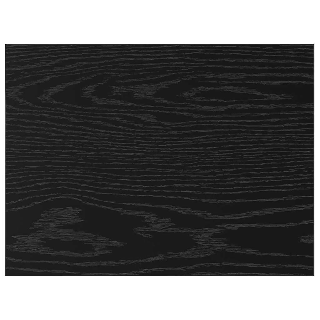 vidaXL Ράφι Βιβλίων 4 pcs Μαύρο 40 x 30 x 1.5 cm Επεξεργασμένο ξύλο