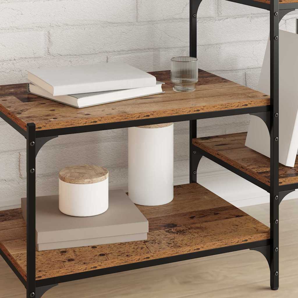 vidaXL Ράφι Βιβλίων 4 pcs Καφέ 60 x 40 x 1.5 cm Επεξεργασμένο ξύλο