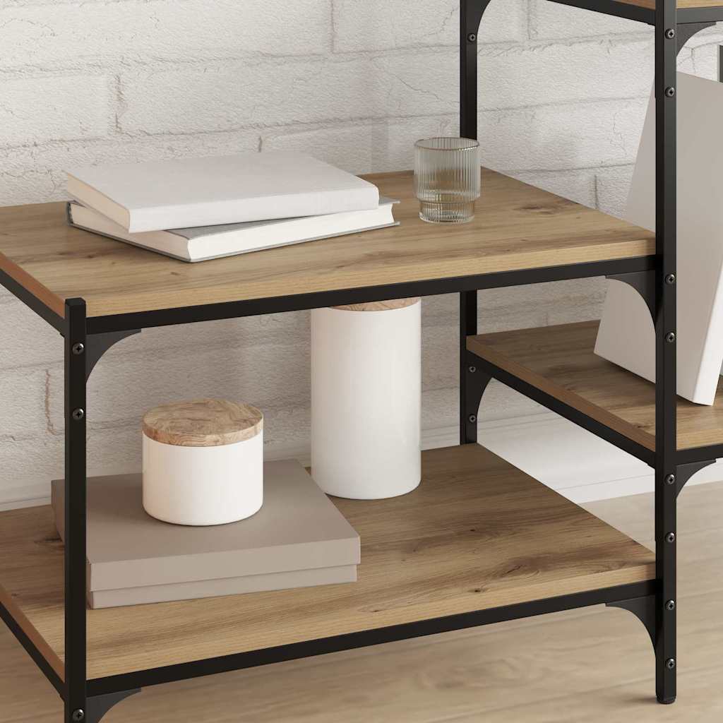 vidaXL Ράφι Βιβλίων 4 pcs Καφέ 60 x 40 x 1.5 cm Επεξεργασμένο ξύλο