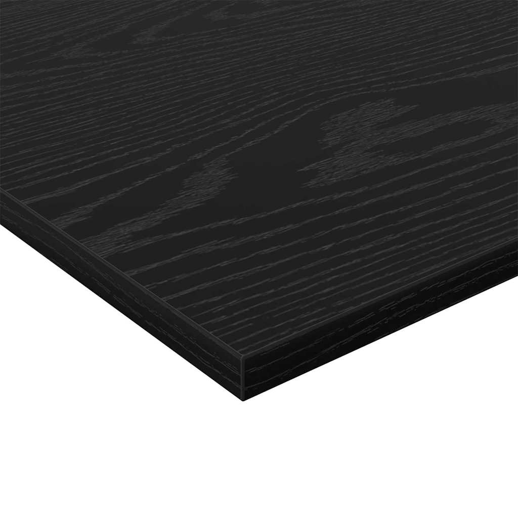 vidaXL Ράφι Βιβλίων 4 pcs Μαύρο 60 x 40 x 1.5 cm Επεξεργασμένο ξύλο