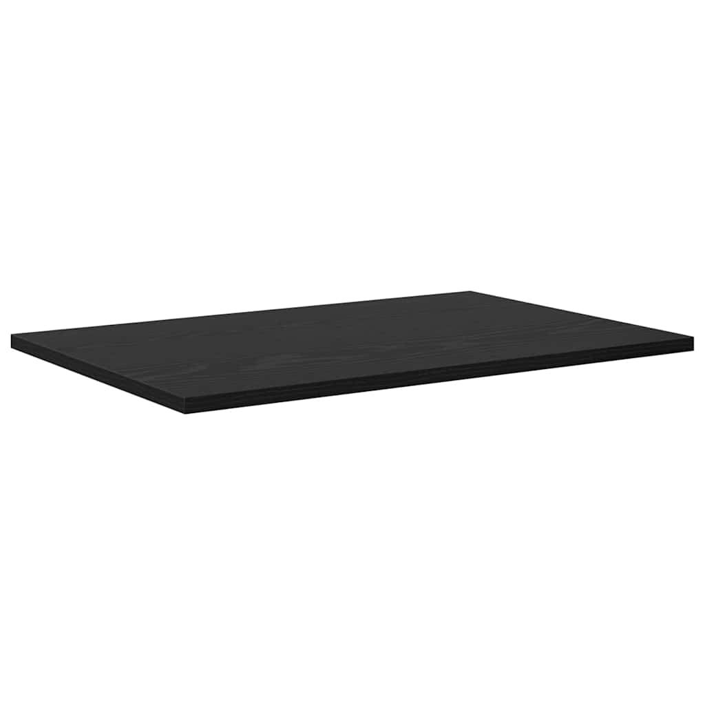 vidaXL Ράφι Βιβλίων 4 pcs Μαύρο 60 x 40 x 1.5 cm Επεξεργασμένο ξύλο