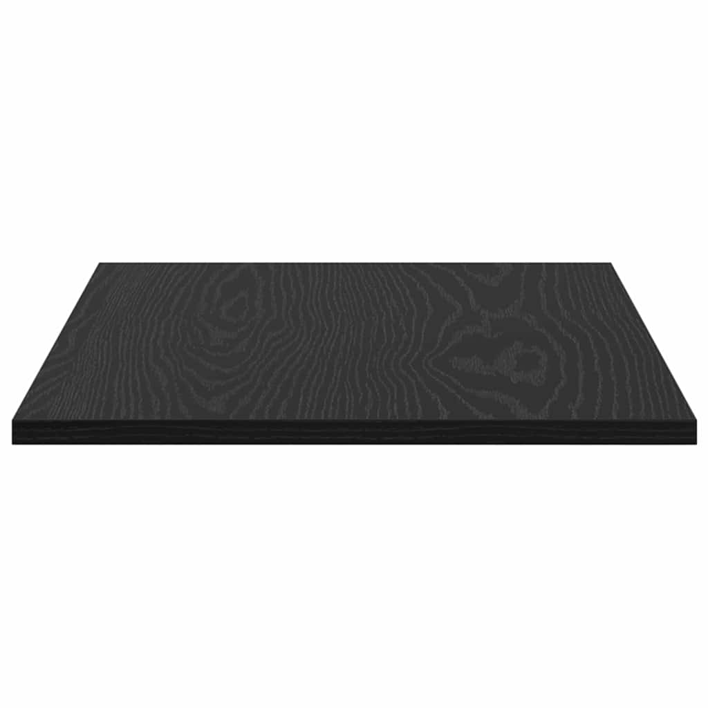 vidaXL Ράφι Βιβλίων 4 pcs Μαύρο 60 x 40 x 1.5 cm Επεξεργασμένο ξύλο