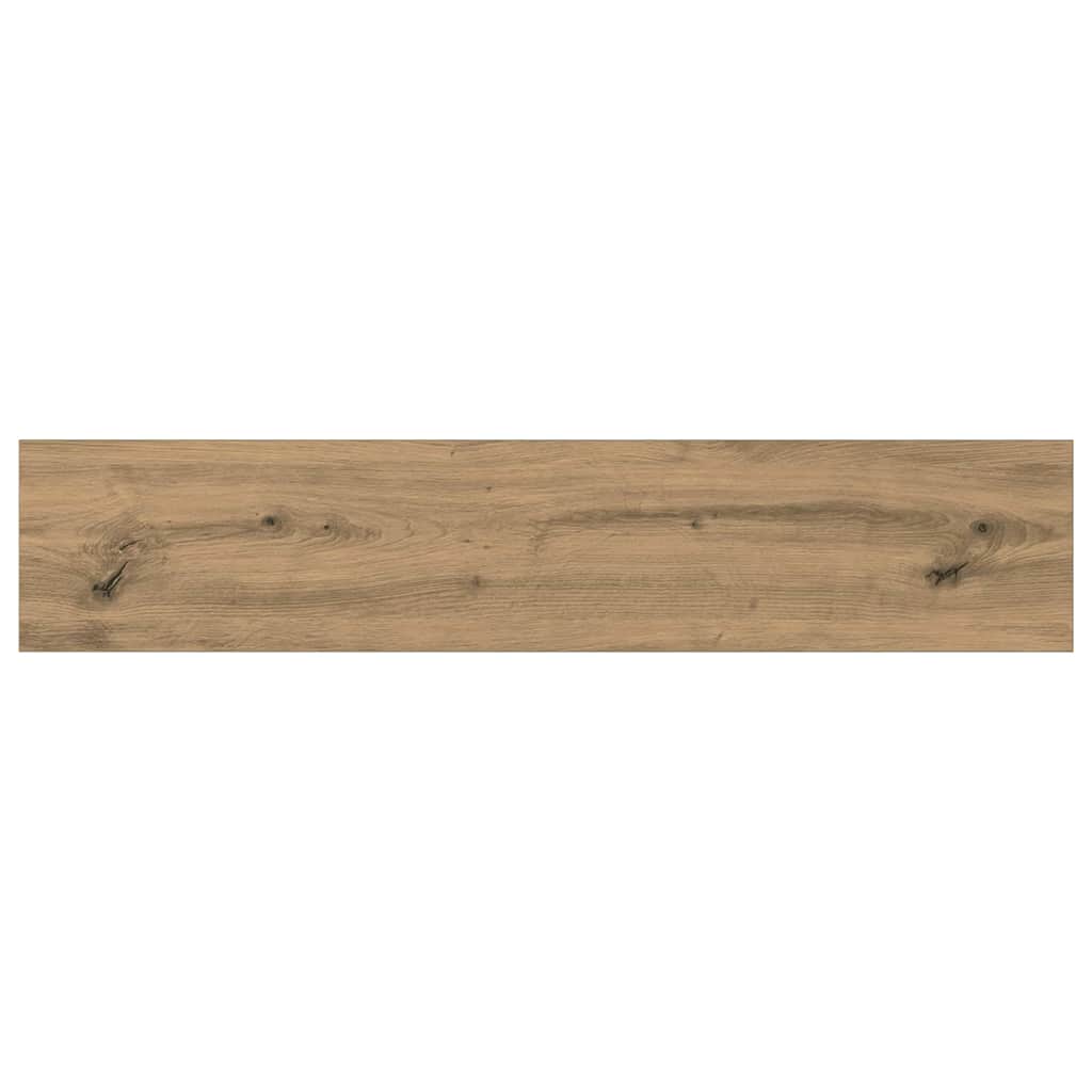 vidaXL Ράφι Βιβλίων 4 pcs Καφέ 100 x 20 x 1,5 cm Επεξεργασμένο ξύλο