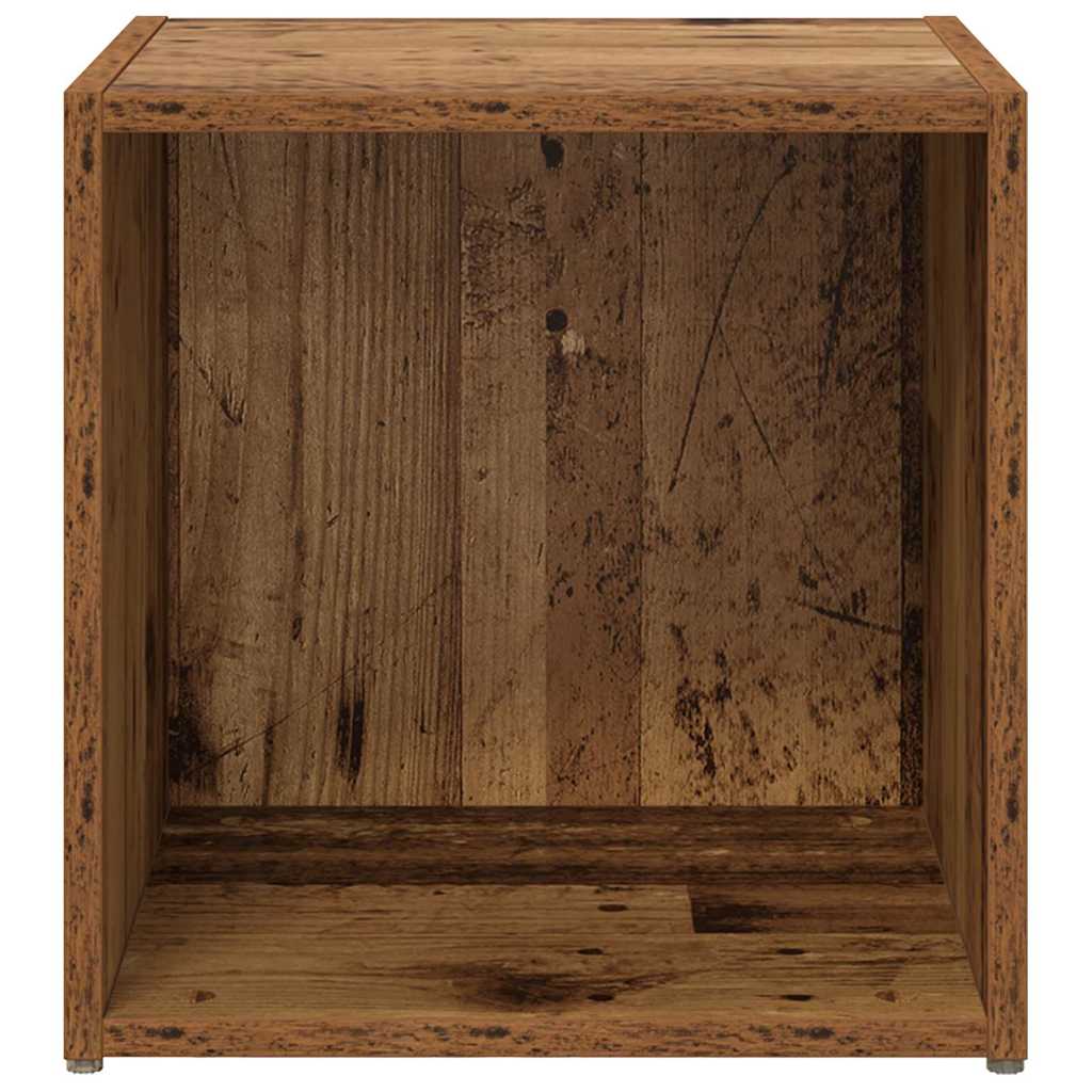 vidaXL Σετ επίπλου τηλεόρασης 4 pcs Παλιό Ξύλο 37 x 35 x 37,5 εκ