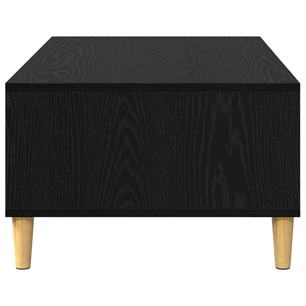 vidaXL Τραπεζάκι σαλονιού Μαύρη δρυς 103.5 x 60 x 35 εκ