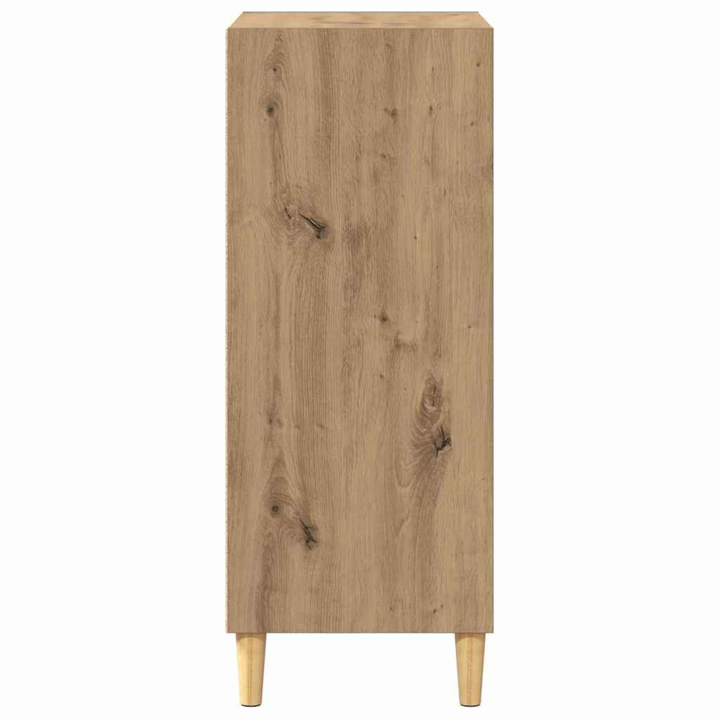 vidaXL Πλαϊνό γραφείο Artisan Oak 57 x 35 x 89.5 εκ Επεξεργασμένο ξύλο