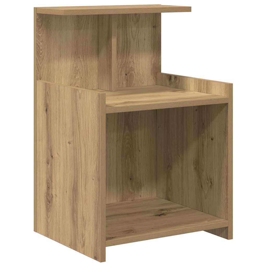 vidaXL Κομοδίνο Artisan Oak 40 x 35 x 60 εκ. Επεξεργασμένο ξύλο