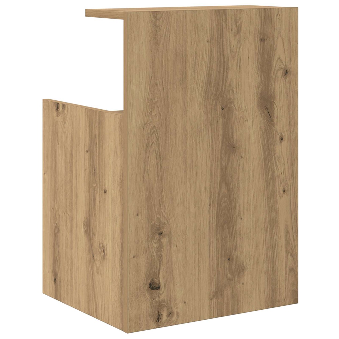 vidaXL Κομοδίνο Artisan Oak 40 x 35 x 60 εκ. Επεξεργασμένο ξύλο