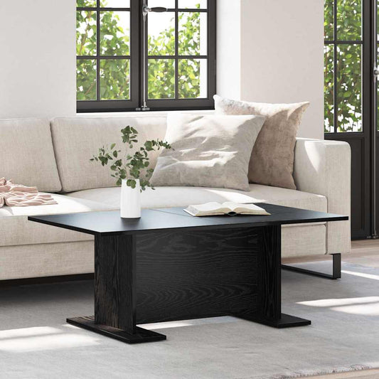 vidaXL Τραπεζάκι σαλονιού Μαύρη δρυς 103.5 x 60 x 40 εκ